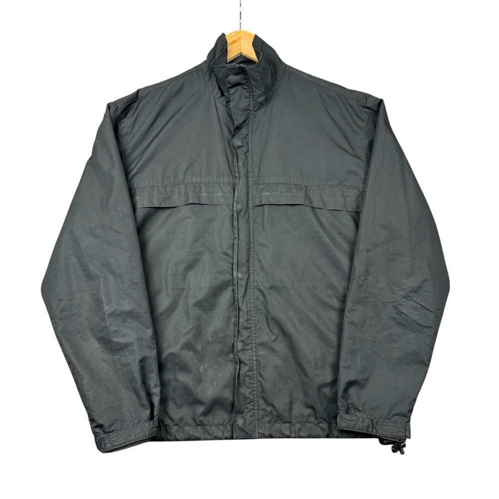 Vintage Polo Golf Ralph Lauren Jacket Men Small Black Performance Windbreaker